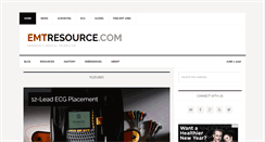 Desktop Screenshot of emtresource.com